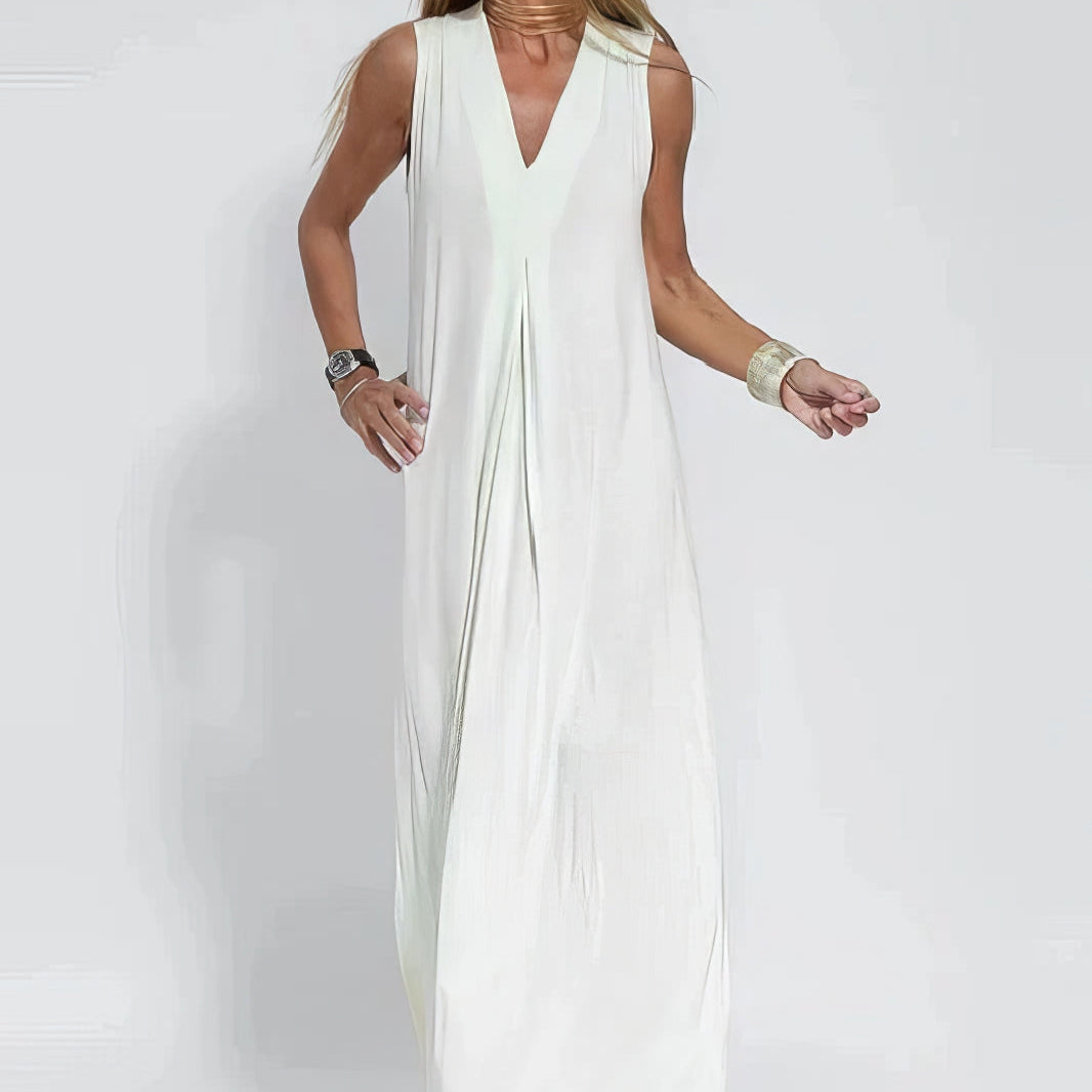 Ava™ | Elegante vestido largo + cárdigan